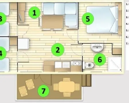 Regina Mobile 3 Bedrooms, 100m To Beach, Family Friendly * Sveti Filip i Jakov